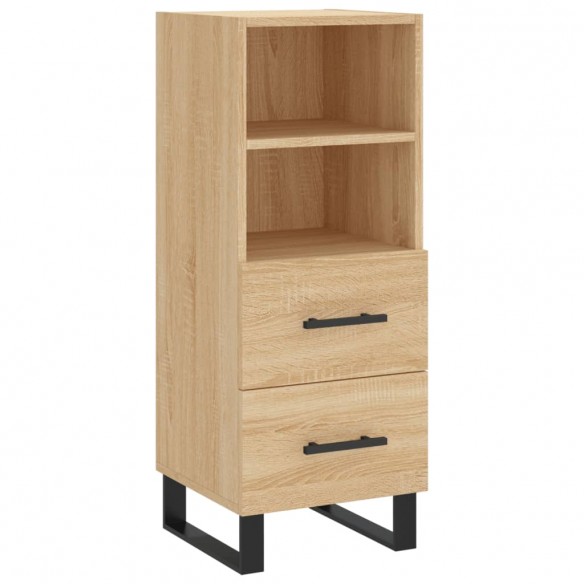 Buffet Chêne sonoma 34,5x34x90 cm Bois d'ingénierie