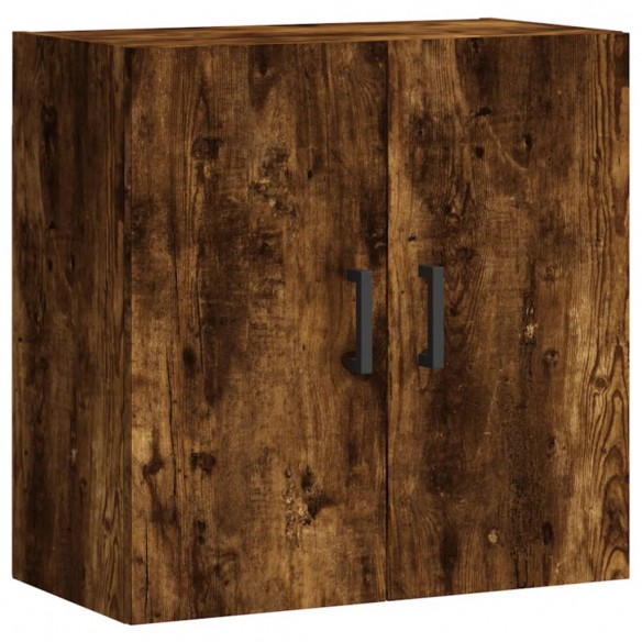 Armoire murale chêne fumé 60x31x60 cm bois d'ingénierie