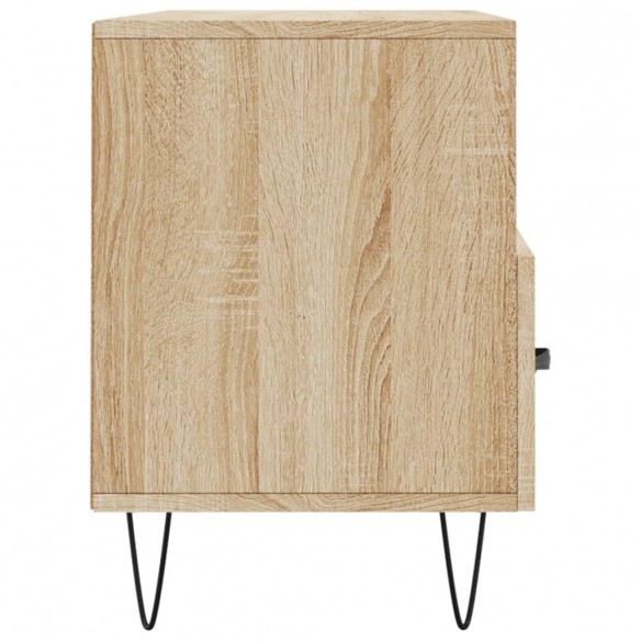 Meuble TV chêne sonoma 102x36x50 cm bois d'ingénierie