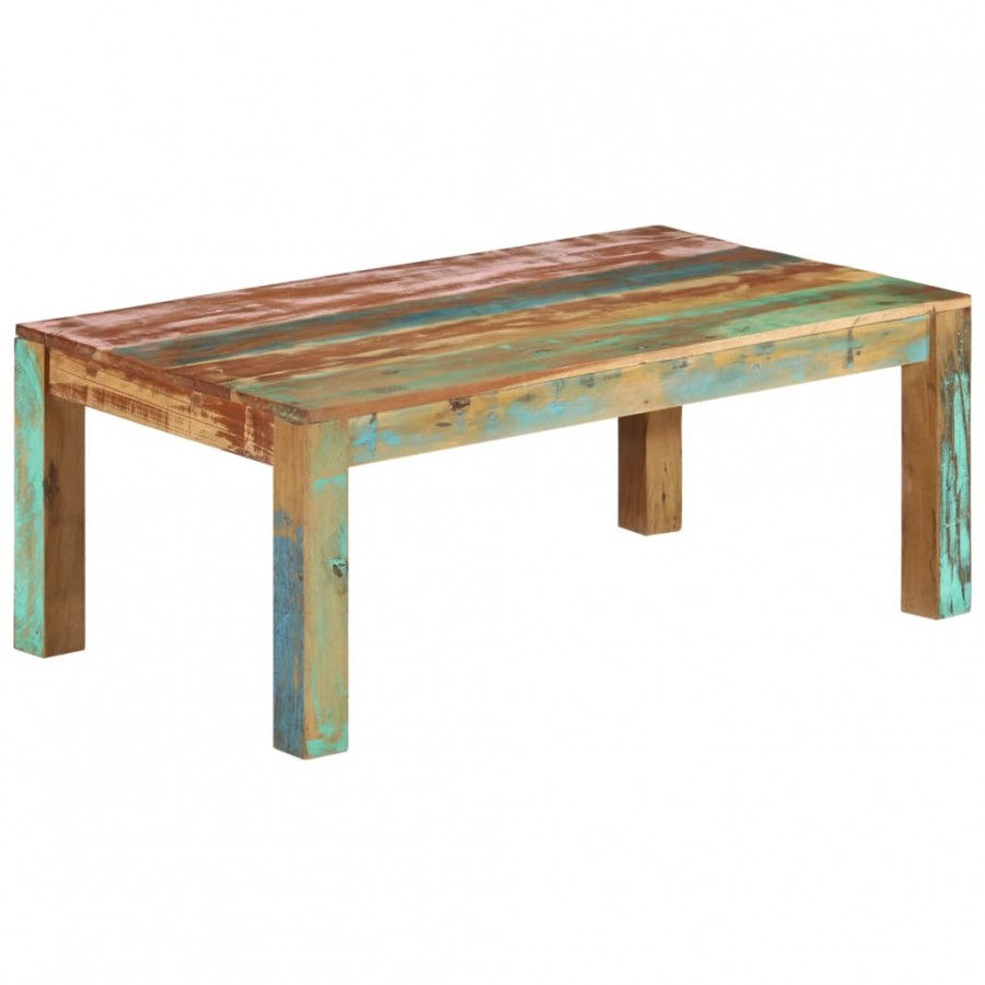 Table basse Bois de récupération solide 100x60x40 cm