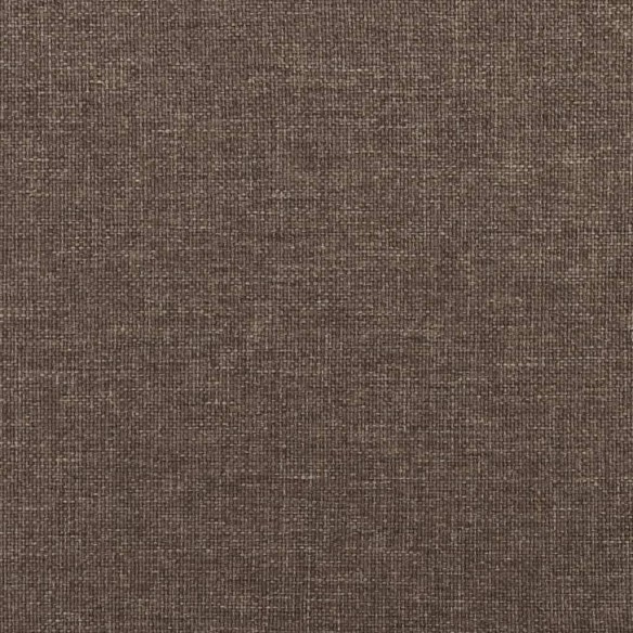 Repose-pied Taupe 60x60x36 cm Tissu