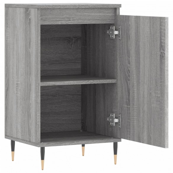 Buffet sonoma gris 40x35x70 cm bois d'ingénierie