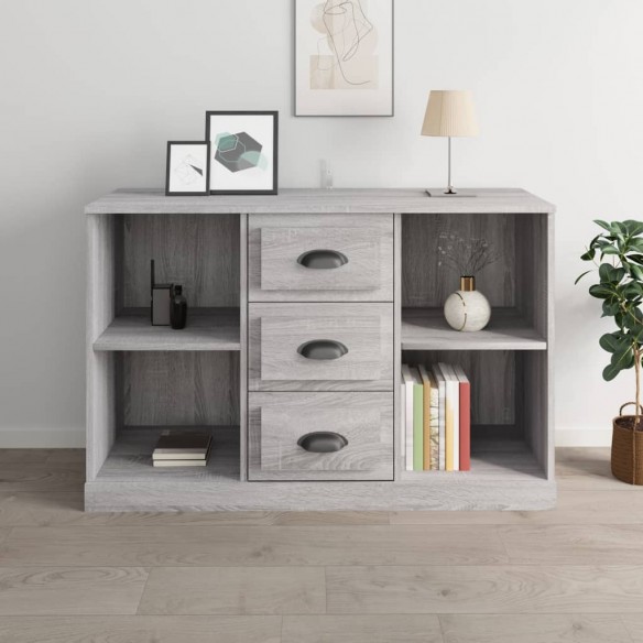 Buffet sonoma gris 104,5x35,5x67,5 cm bois d'ingénierie