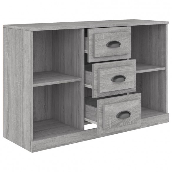 Buffet sonoma gris 104,5x35,5x67,5 cm bois d'ingénierie