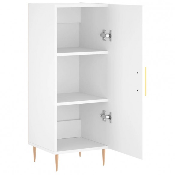 Buffet blanc 34,5x34x90 cm bois d'ingénierie