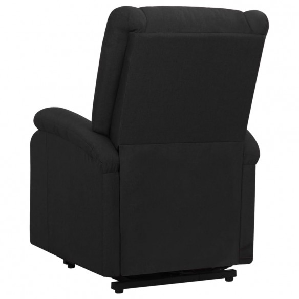 Fauteuil de massage Noir Tissu