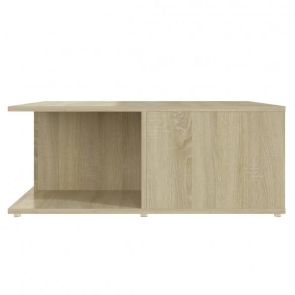 Table basse Chêne sonoma 80x80x31 cm Aggloméré