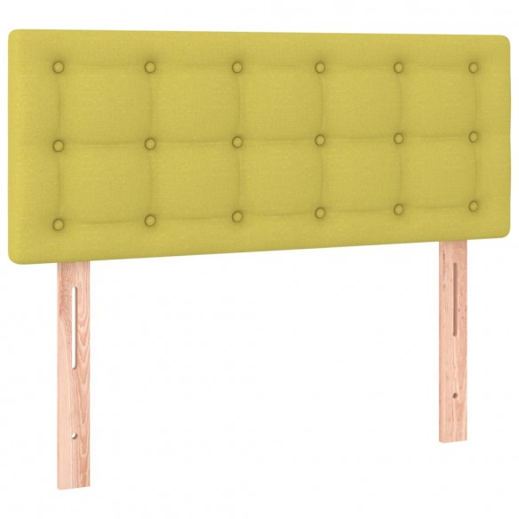 Tête de lit Vert 90x5x78/88 cm Tissu