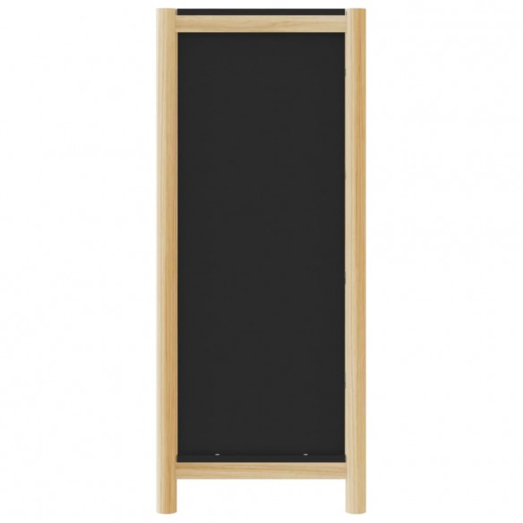 Buffet haut Noir 42x38x90 cm Bois d'ingénierie