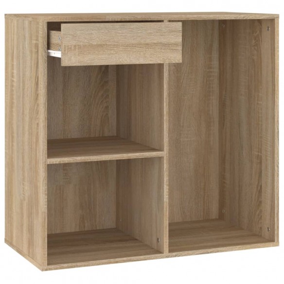 Armoire cosmétique Chêne sonoma 80x40x75 cm Bois d'ingénierie