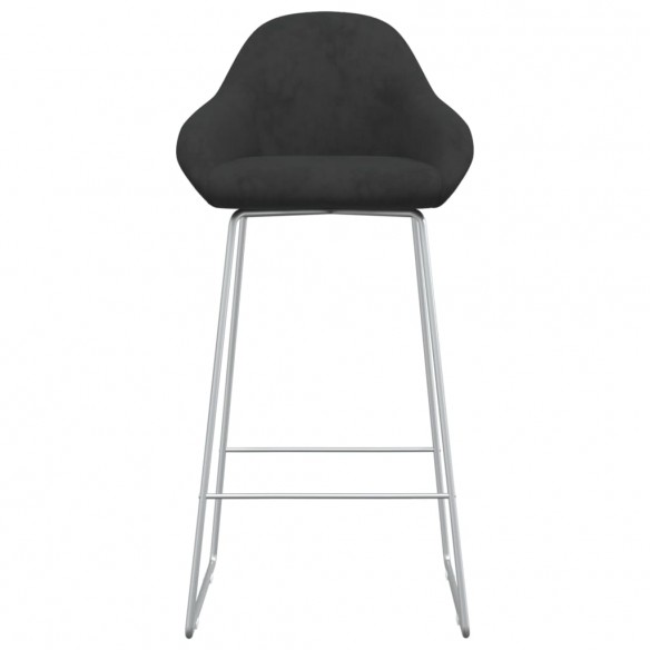 Tabouret de bar Noir Velours