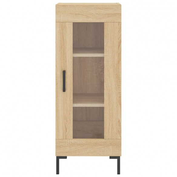 Buffet haut Chêne sonoma 34,5x34x180 cm Bois d'ingénierie