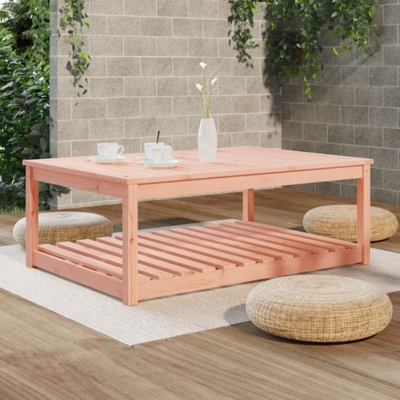 Table de jardin 121x82,5x45 cm bois massif de douglas