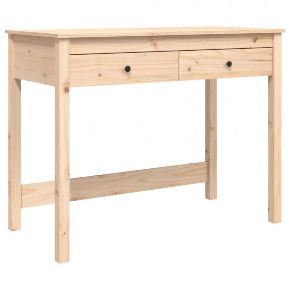 Bureau avec tiroirs 100x50x78 cm Bois massif de pin