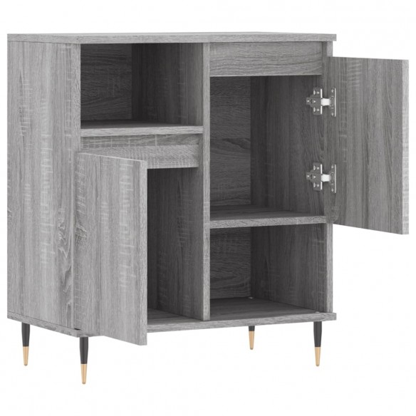 Buffet Sonoma gris 60x35x70 cm Bois d'ingénierie