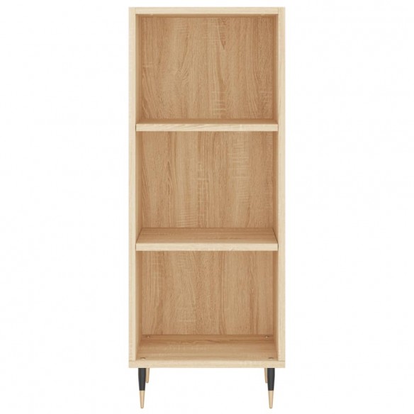 Buffet haut Chêne sonoma 34,5x32,5x180 cm Bois d'ingénierie