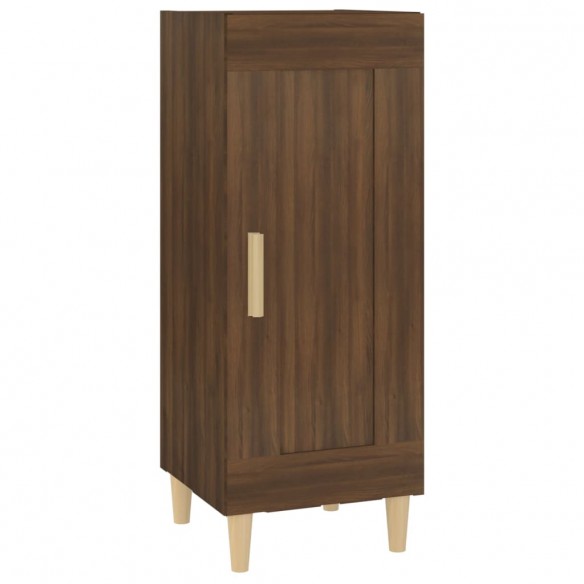 Buffet Chêne marron 34,5x34x90 cm Bois d'ingénierie