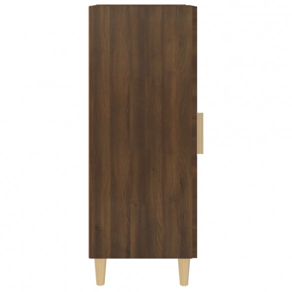 Buffet Chêne marron 34,5x34x90 cm Bois d'ingénierie