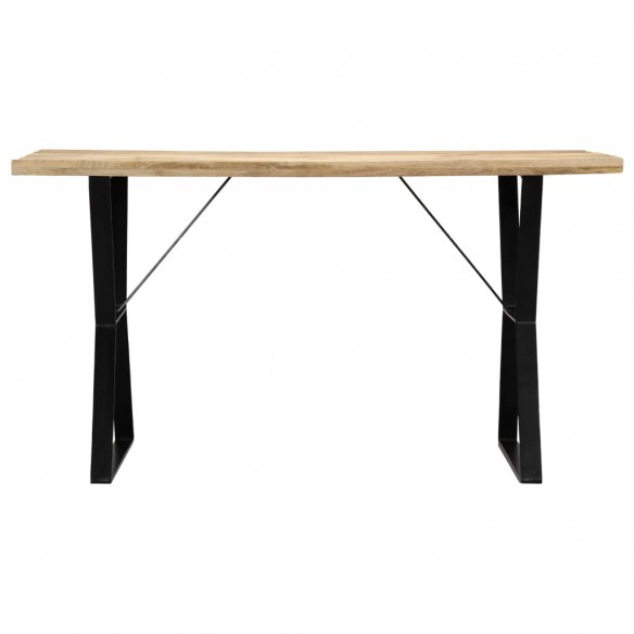 Table de salle à manger 140x80x76 cm Bois de manguier massif