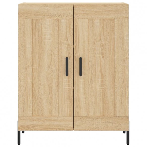 Buffet haut Chêne sonoma 69,5x34x180 cm Bois d'ingénierie