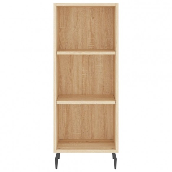 Buffet haut Chêne sonoma 34,5x32,5x180 cm Bois d'ingénierie