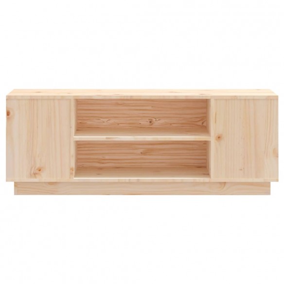 Meuble TV 110x35x40,5 cm Bois de pin massif