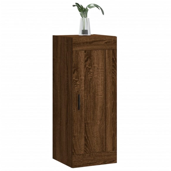 Armoire murale chêne marron 34,5x34x90 cm bois d'ingénierie