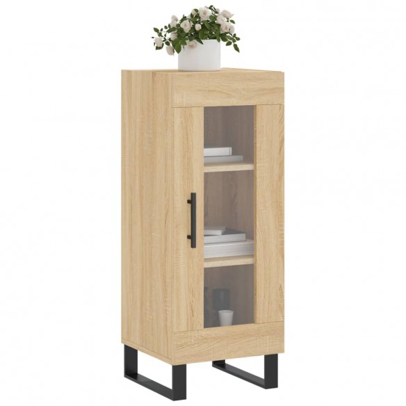 Buffet Chêne sonoma 34,5x34x90 cm Bois d'ingénierie