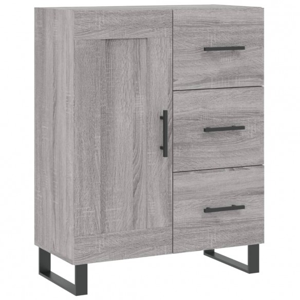 Buffet sonoma gris 69,5x34x90 cm bois d'ingénierie