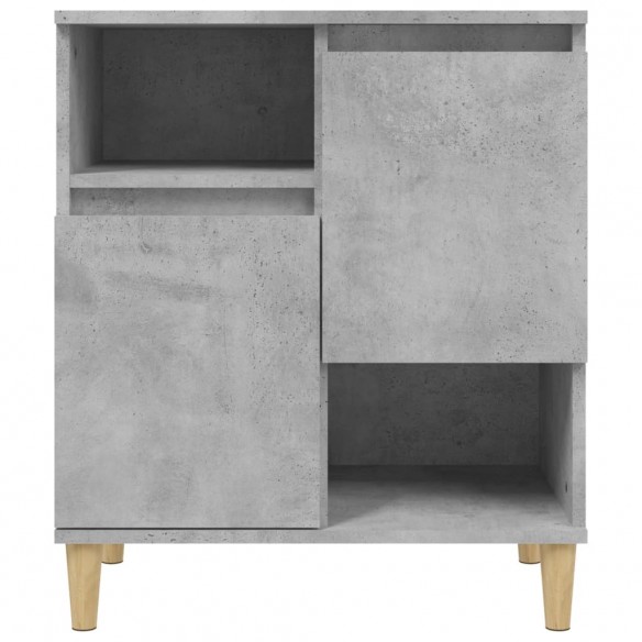 Buffet Gris béton 60x35x70 cm Bois d'ingénierie