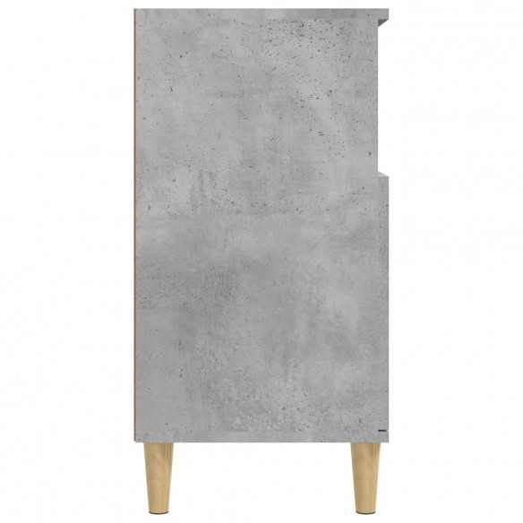 Buffet Gris béton 60x35x70 cm Bois d'ingénierie