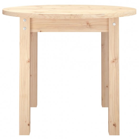 Table basse Ø 55x45 cm Bois massif de pin