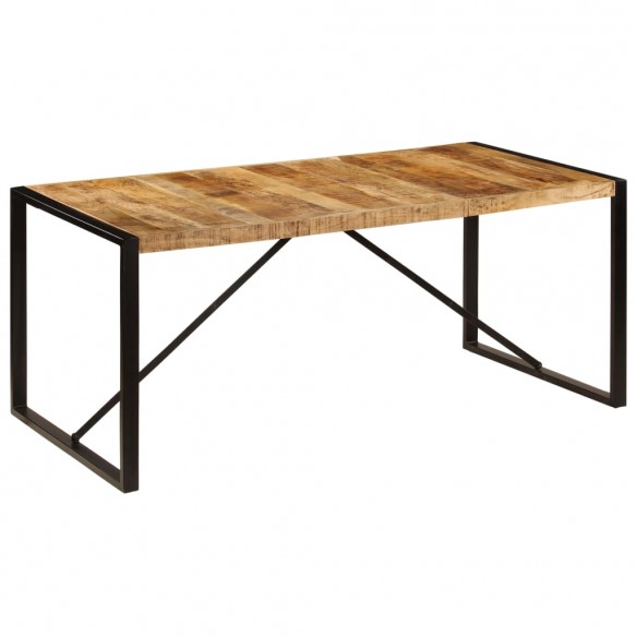 Table de salle à manger 180x90x75 cm Bois de manguier solide