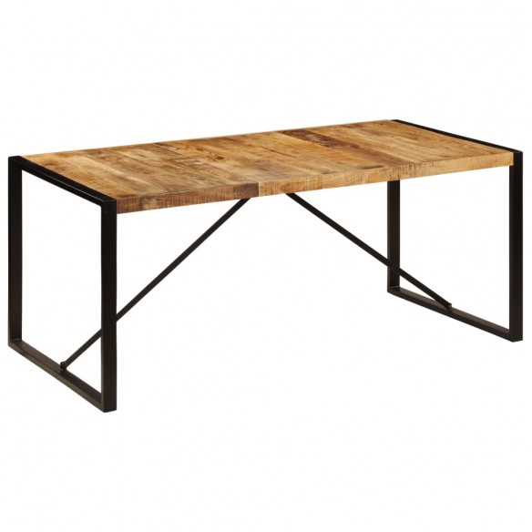 Table de salle à manger 180x90x75 cm Bois de manguier solide