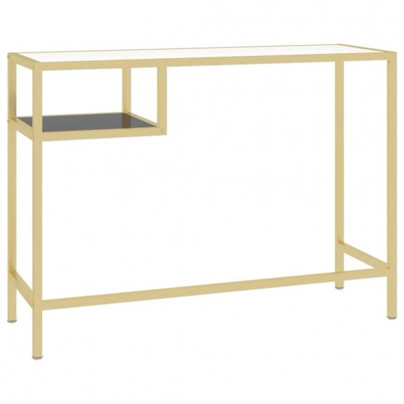 Bureau d'ordinateur Transparent 100x36x74 cm Verre trempé