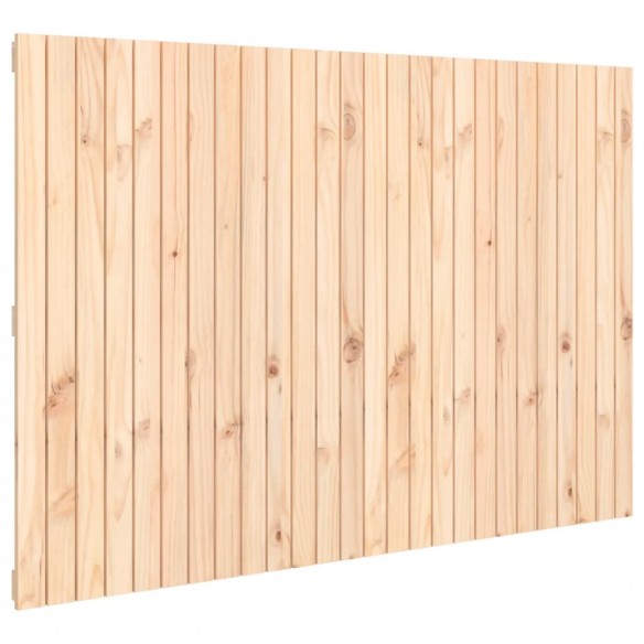 Tête de lit murale 166x3x110 cm Bois massif de pin