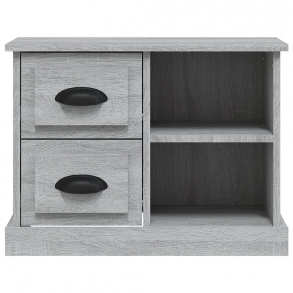 Table de chevet sonoma gris 60x35,5x45 cm