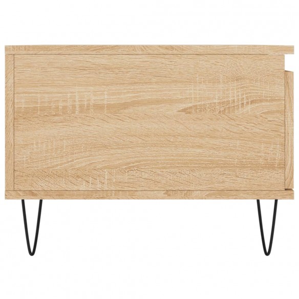 Table basse Chêne sonoma 90x50x36,5 cm Bois d'ingénierie