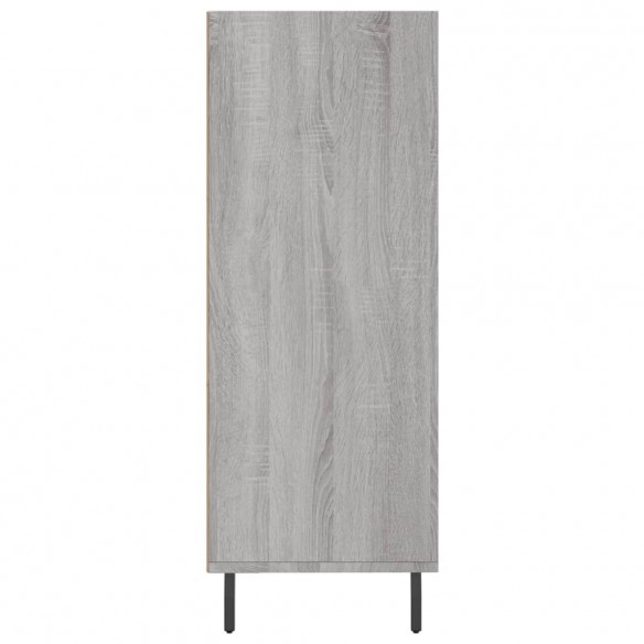 Armoire à étagères sonoma gris 69,5x32,5x90cm bois d'ingénierie