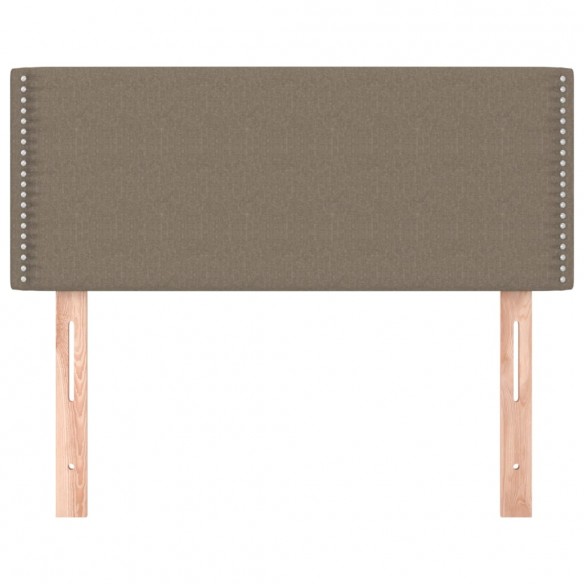 Tête de lit Taupe 90x5x78/88 cm Tissu