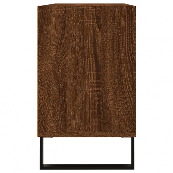 Meuble TV chêne marron 103,5x30x50 cm bois d'ingénierie