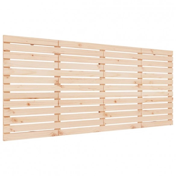 Tête de lit murale 156x3x91,5 cm Bois massif de pin