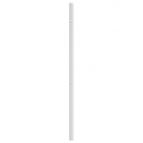 Tête de lit métal blanc 80 cm