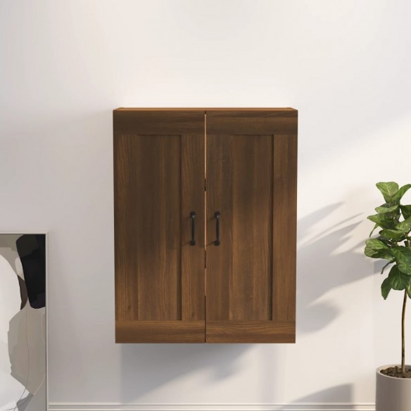 Armoire murale suspendue Chêne marron 69,5x32,5x90 cm