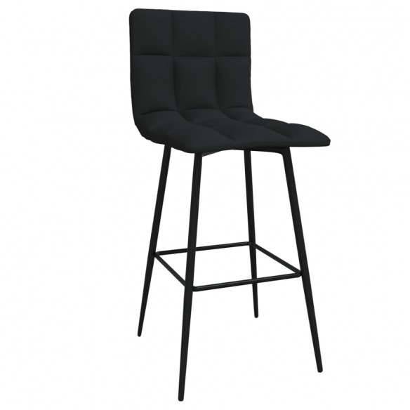 Tabouret de bar Noir Velours