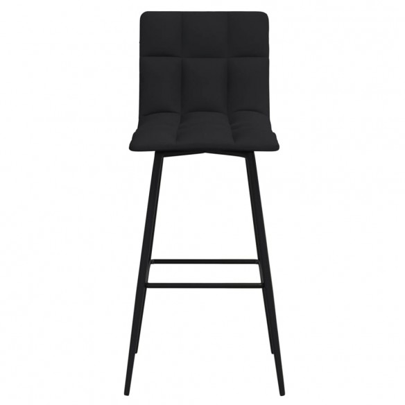 Tabouret de bar Noir Velours