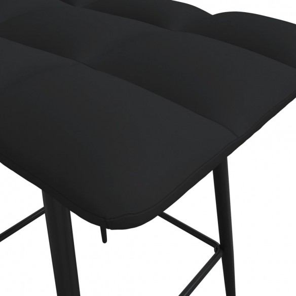 Tabouret de bar Noir Velours