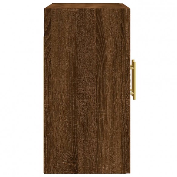 Armoire murale chêne marron 60x31x60 cm bois d'ingénierie