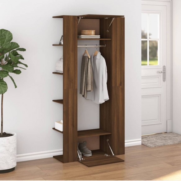 Armoire de couloir Chêne marron 97,5x37x99 cm Bois d'ingénierie