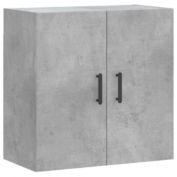 Armoire murale gris béton 60x31x60 cm bois d'ingénierie